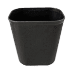 14L Black Waste Bin