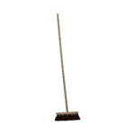 18" Bassine Broom c/w handle and stay