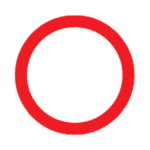 All Vehicles Prohibited Road Traffic Sign - RA2 Reflective