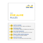 Breedon Five Alive Rules Double Sided Wallet Card