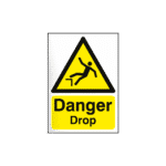 Danger Drop Sign