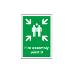 Fire Assembly Point D Sign