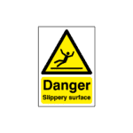 Danger Slippery Surface Sign