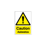 Caution Asbestos Sign