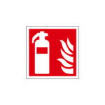 Fire Extinguisher Symbols Only Sign