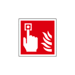 Fire Alarm Call Point Symbol Only Sign