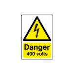 Danger 400 Volts Sign
