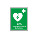 Automated External Defibrillator Sign