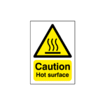 Caution Hot Surface Sign