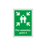 Fire Assembly Point A Sign