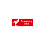 Emergency Stop Sign