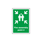 Fire Assembly Point 2 Sign