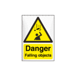 Danger Falling Objects Sign