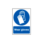 Wear Gloves Sign
