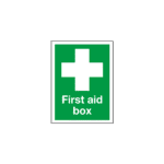 First Aid Box Sign