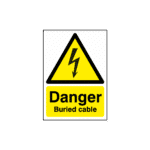 Danger Buried Cable Sign