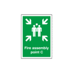Fire Assembly Point C Sign