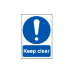 Keep Clear Sign