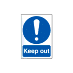 Keep Out Sign