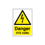 Danger 415 Volts Sign