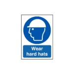 Wear Hard Hats Sign