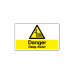 Danger Deep Water Sign