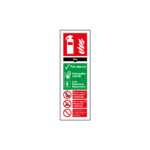 Co2 Extinguisher For Use On Sign