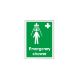 Emergency Shower Sign