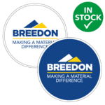 Branded Coaster with Breedon Logo