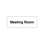 Meeting Room Door Sign