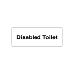 Disabled Toilet Door Sign