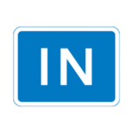IN Road Traffic Sign - RA2 Reflective