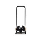 Boot scraper with stand and brushes