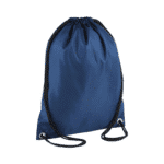 Navy Drawstring Bag
